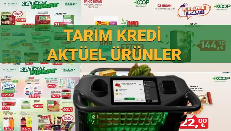 Tarım Kredi Kooperatifi Marketleri Nisan Ayında Nefes Kesen İndirimler Sunuyor