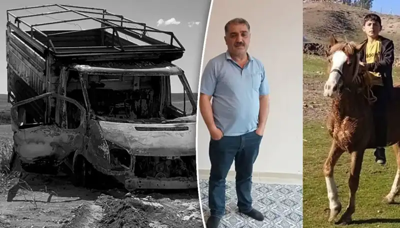 Diyarbakır’da Vahşice Öldürülen Baba-Oğulun Defni Tüm Gözleri Yaşarttı