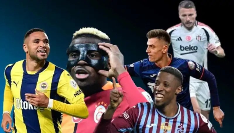 Süper Lig'de Gol Krallığı Yarışında Hangi İsimler Öne Çıkıyor?