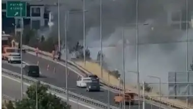 Anadolu Otoyolu'nda Sigara İzmariti Yangını: Korku Dolu Anlar Yaşandı