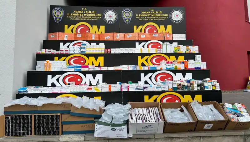 Adana'da Dev Pill Apiğine Darbe: Yasa Dışı İlaç Operasyonu