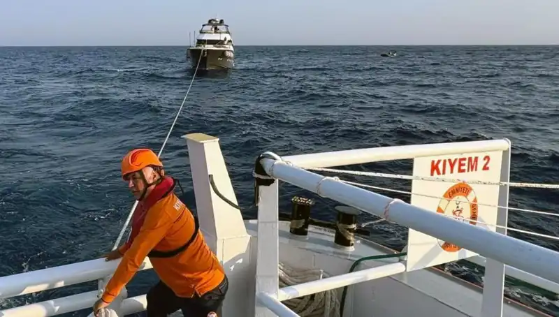 Marmaris'te Sürüklenen Tekne Kurtarıldı: Denizdeki Tehlike ve Kurtarma Operasyonu