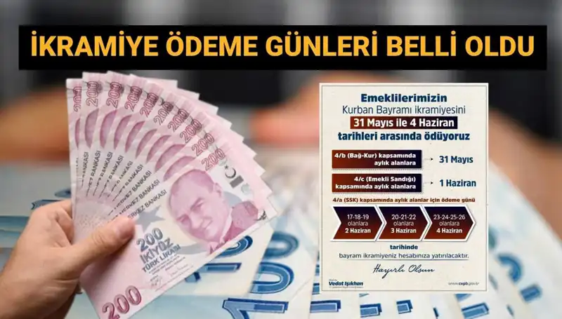 Bayram İkramiyeleri Hesaplara Geçiyor: Emekli Ödemeleri Ne Zaman Yapılacak?