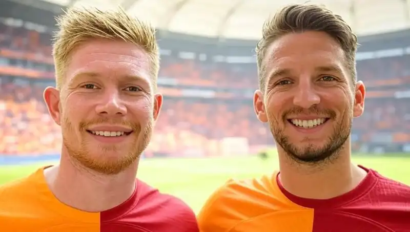 Galatasaray, Kevin De Bruyne İçin Dries Mertens’i Kullanarak Transfer Hamlesi Yapıyor