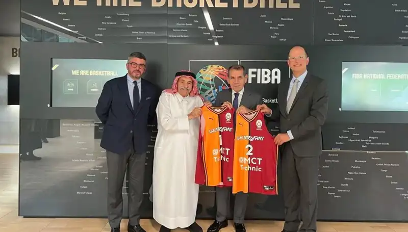 Galatasaray Basketbol Takımı, FIBA’ya Önemli Bir Ziyarette Bulundu