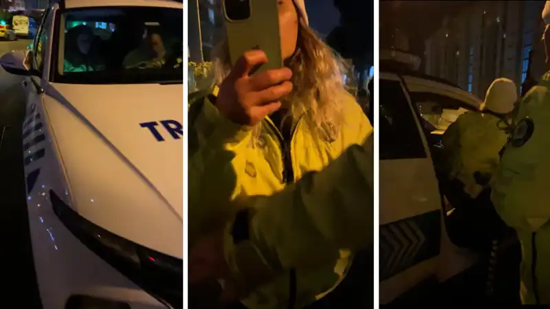 e-Devlet'te Cezasını Gören Vatandaş, Polislerle Meydan Okudu!